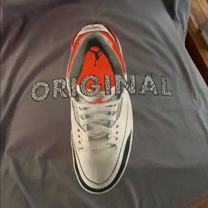 Air Jordan “Fire Red 3” Tshirt 100% authentic XXL